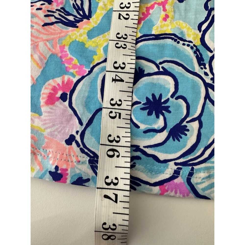 Lilly Pulitzer Ross Shift Dress Women's Medium Bali Blue Once Upon A Tide NWOT - Picture 8 of 8